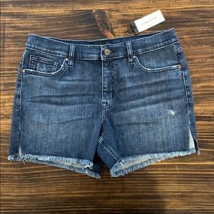 NWT Sanctuary denim fringe shorts
